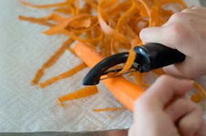 peel the carrot